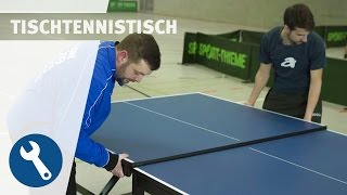 Aufbauanleitung Tischtennistisch quotLigaquot  Schulsport amp Vereinssport  SportThieme [upl. by Hirz]