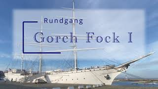 Gorch Fock I in Stralsund  Rundgang [upl. by Kutzer933]