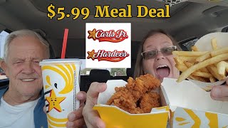 599 Meal Deal at Hardees  Carls Jr Review [upl. by Callan]