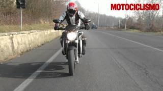 Anticipazione test MV Agusta Brutale 675 [upl. by Sedinoel]