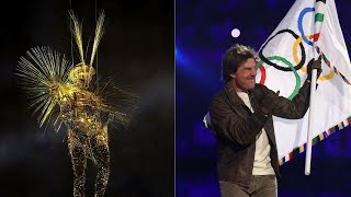 Golden Voyager amp Top Moments from the 2024 Olympics Closing Ceremony Fan Reactions [upl. by Namrej658]