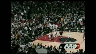 Kobe Bryant Incredible Game Tying  Game Winning Shots vs Portland [upl. by Perrine]