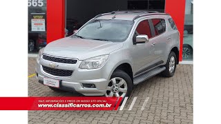 Chervrolet Trailblazer LTZ 38 V6 4x4 7 Lugares Automático 2015 [upl. by Adnohsak]