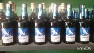 Antiquity Blue Whisky375mlnew price 620Alcohol 428West Bangal India 2024 [upl. by Ardnahs]