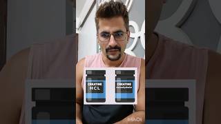 CREATINE HCL vs CREATINE MONOHYDRATE shortsindia youtubeshorts [upl. by Viveca]