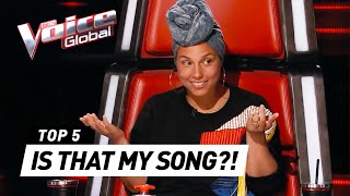 THE VOICE  BEST ALICIA KEYS Blind Auditions [upl. by Ailyt316]