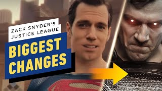 Justice League Snyder Cut All Differences From the Theatrical Version [upl. by Polik]