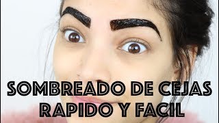 Cejas Hermosas  Sombreado de cejas FACIL Y RAPIDO l Cukismakeup [upl. by Annmaria397]