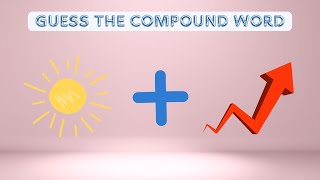 GUESS THE COMPOUND WORD  20 EXAMPLES OF COMPOUND WORDS [upl. by Allina]