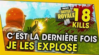 JE LES AI LITTÉRALEMENT EXPLOSÉ  FORTNITE BATTLE ROYALE [upl. by Joellen941]