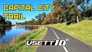 Capital City Trail  30km scooter ride Autumn 2024 [upl. by Euqinahc808]