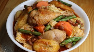 CHICKEN POCHERO Recipe  Quick and Easy To Follow [upl. by Ehc]