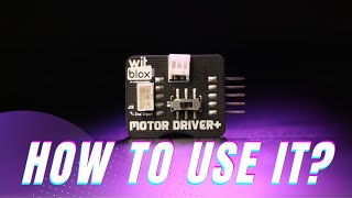 How to use the Motor Driver Blox  An Introduction [upl. by Aicirtam]