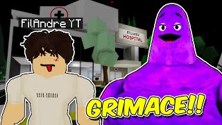 Nagkasakit Si FilAndreYT Dahil Sa GRIMACE SHAKE Sa BROOKHAVEN [upl. by Egdamlat]