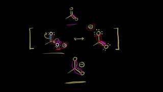 Resonance structure  Resonance and acidbase chemistry  Organic chemistry  Khan Academy [upl. by Cedric]