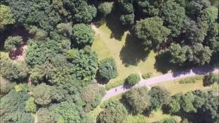 Blustery afternoon at BURNHAM BEECHES with DJI PHANTOM [upl. by Olaznog269]