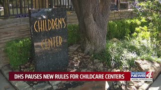 DHS pauses new rules for childcare centers [upl. by Benoit787]