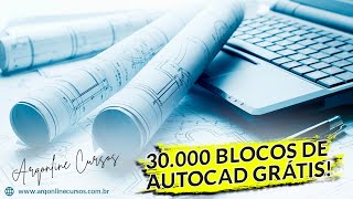 Download 30000 Blocos de AutoCAD Gratuito [upl. by Liggett]