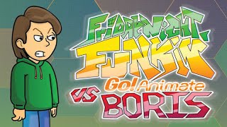 Friday night funkin Vs GoAnimate Boris WIP  Demo out FNF MOD [upl. by Lussi]