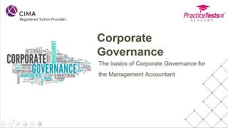 The basics of Corporate Governance [upl. by Aicnorev]