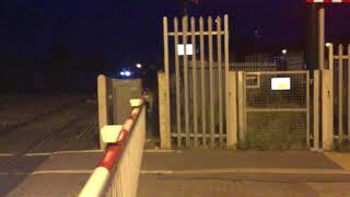 Knottingley England Lane Level Crossing WYorks Friday 25082017 [upl. by Shevlo]