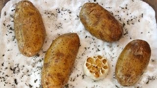 How to Make Salt Baked Potatoes [upl. by Yemrots]