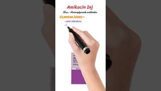 Amikacin Injection Clinical Uses [upl. by Ibloc]