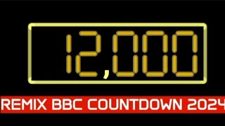 12000 Seconds Countdown 3 hour 20 minutes Digital clock Remix BBC News Countdown 2024 [upl. by Gnek]