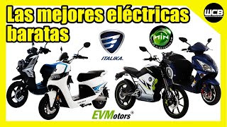 Motocicletas ELECTRICAS en México Las más BARATAS y MEJORES  2021 [upl. by Diva]