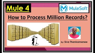 Advanced Mule4 Batch Processing  How to Process Million Records CSV [upl. by Mines776]