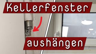 How to Aushängen eines Kellerfensters [upl. by Rosenwald]