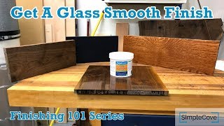 How To Use Grain Fillers  Finishing 101 Series [upl. by Iuq]