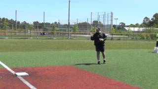 Fielding Drills Receiving a Throw at a Base  Tag Play  Coaching Youth Baseball amp Softball [upl. by Ennaylime154]