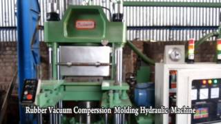 Rubber Vacuum Compression Molding Hydraulic Machine [upl. by Gilchrist129]