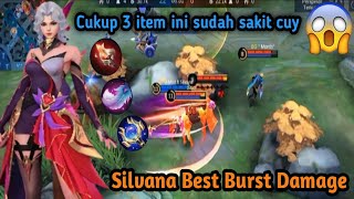 SILVANA BEST BUILD TERSAKIT DI EXP LANE  Push Solo Rank  mobilelegends mlbb silvana [upl. by Adiaroz]