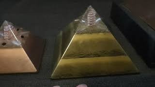 Fake vs Real Orgonite Pyramids  Watch til the End [upl. by Ahsak]