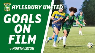 GOALS ON FILM  North Leigh 23 Aylesbury United  Ducks pick up first league win of the season [upl. by Elorac]