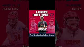 Lacrosse Goalie Summit 12 starts Monday [upl. by Ahern167]