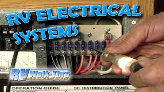 RV WalkThru Electrical  Learn about the electrical system on your RV [upl. by Yttocs]