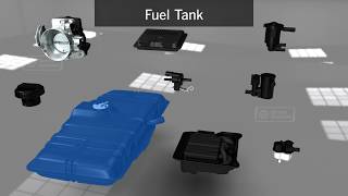 Animation on How Evaporative Emissions Control System Works [upl. by Anitnegra]