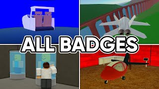 Every Badge in PTFS 2024 Roblox [upl. by Ettenom306]