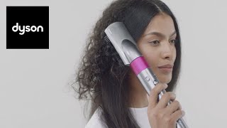 My 15Minute Dyson AirWrap Hair Routine for Perfectly Styled Naturally Curly Hair  AtHome Blowout [upl. by Watters427]