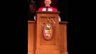 2014 University of Guelph Convocation Speech  Earle OBorn [upl. by Wing457]