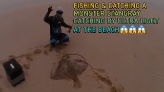 Catch and release spotted stingray [upl. by Kurtzig]