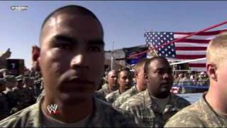 WWE Tribute to the Troops Letters [upl. by Anwahsal]