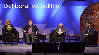 Input from deliberative polling exercise  Panel discussion  Nobel Prize Summit 2023 [upl. by Nnairek]