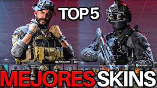 TOP 5 MEJORES SKINS DE WARZONE 3 [upl. by Nerraj]