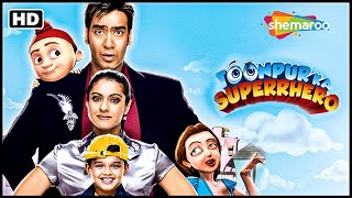 Toonpur Ka Superhero Hindi Comedy Movie  Ajay Devgan  Kajol  Bollywood Popular Hindi Movie [upl. by Lleznov]