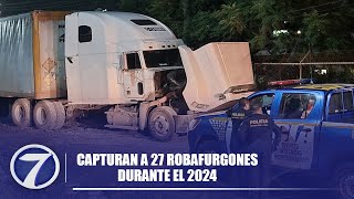 Capturan a 27 robafurgones durante el 2024 [upl. by Armallas]