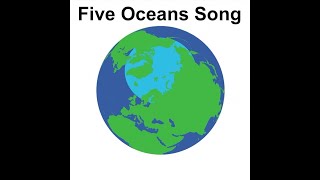 Five Ocean Song for Kids Subscribe for more songs [upl. by Kcin520]